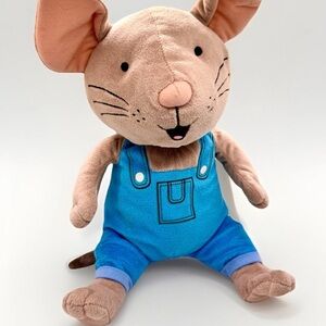 Kohls Cares If You Give a Mouse a Cookie Plush 15" Blue Overalls Stuffed Animal